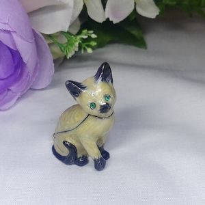 Vintage Small Cat Trinket